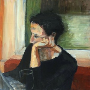 Rachel Francis - Woman with a Computer