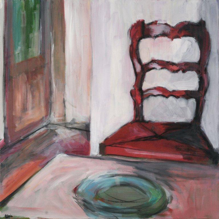 R. Francis - Arrigas with Red Chair