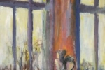 Tower of Song - Standing by the Window, Acrylic on Canvas, 2011, 18